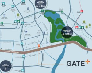 Gate. Location